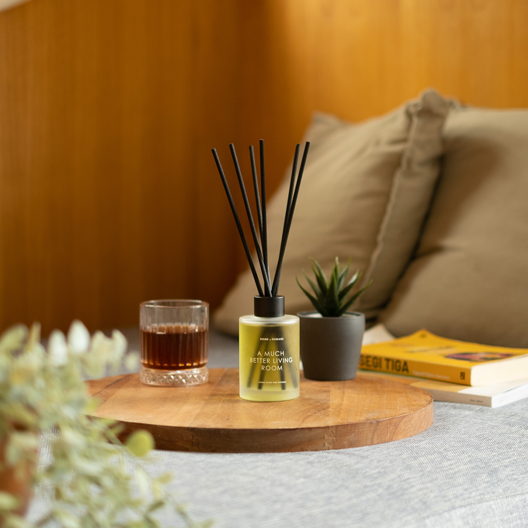 HOME of HUMANS A Much Better Living Room Reed Diffuser 140 ml