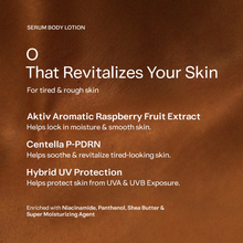 Load image into Gallery viewer, BODY OF HUMANS Serum Body Lotion O Smooth &amp; Revitalize 200 ml