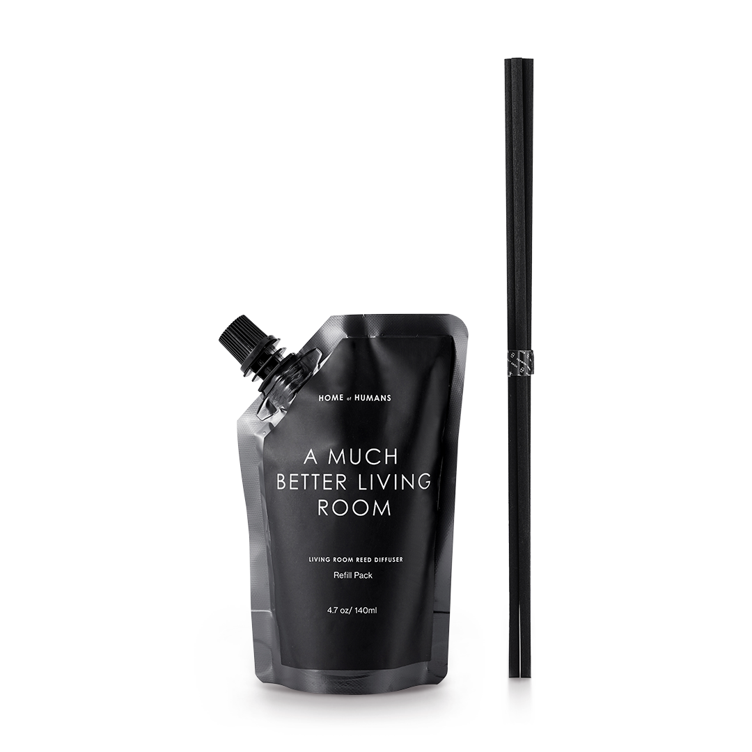 HOME of HUMANS A Much Better Living Room Reed Diffuser Refill 140 ml